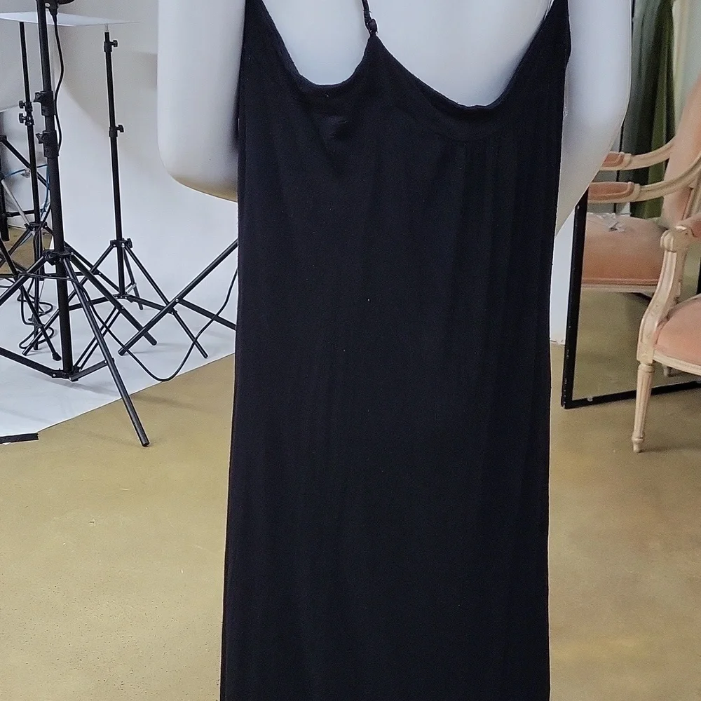 Alexandra Bartlett Black Spaghetti Strap Maxi Dress - Picture 6 of 9